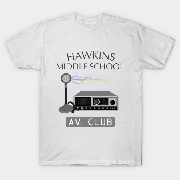 Hawkins AV Club T-Shirt by TeeOurGuest